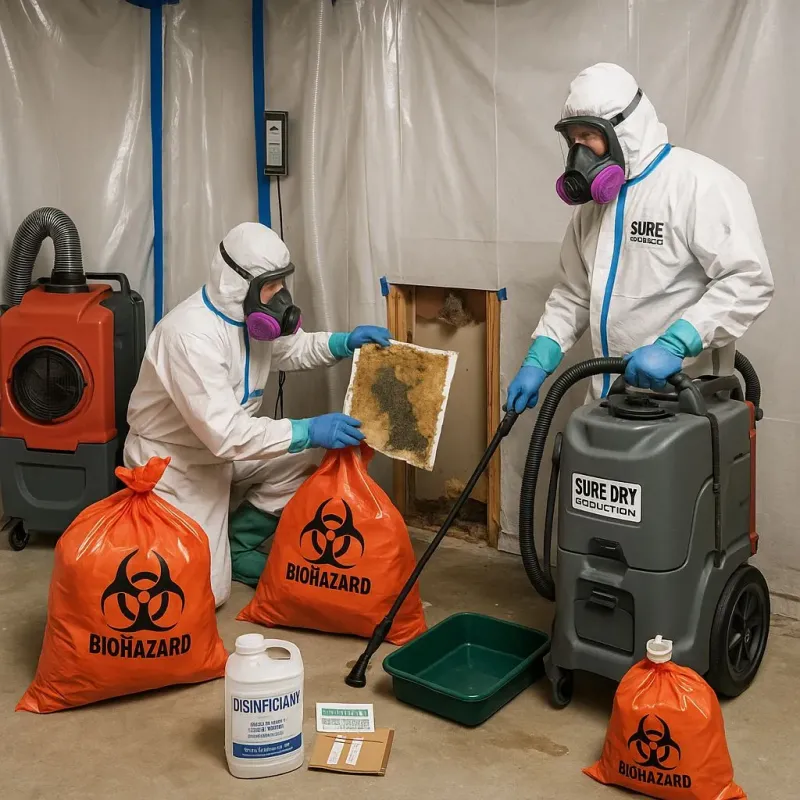 Contaminated Water Handling Protocols process in Kingsford Heights, IN